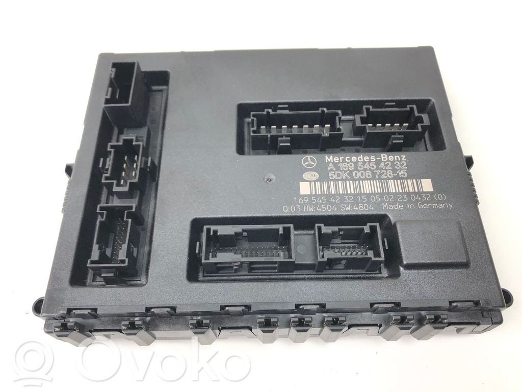 Mercedes-Benz A W169 Moduł / Sterownik komfortu 