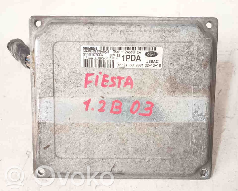 Ford Fiesta Variklio valdymo blokas 