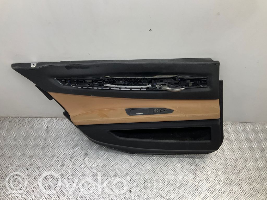 BMW 7 F01 F02 F03 F04 Boczki / Poszycie drzwi tylnych 