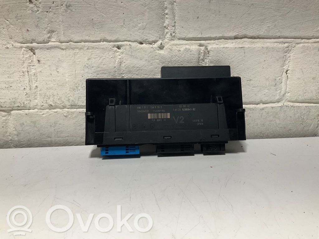 BMW 5 F10 F11 Komforto modulis 