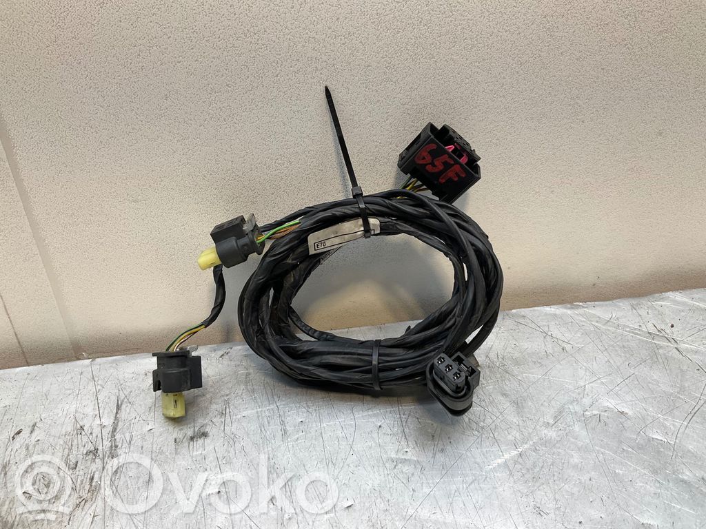 BMW X5 E70 Cableado del sensor de aparcamiento (PDC) 