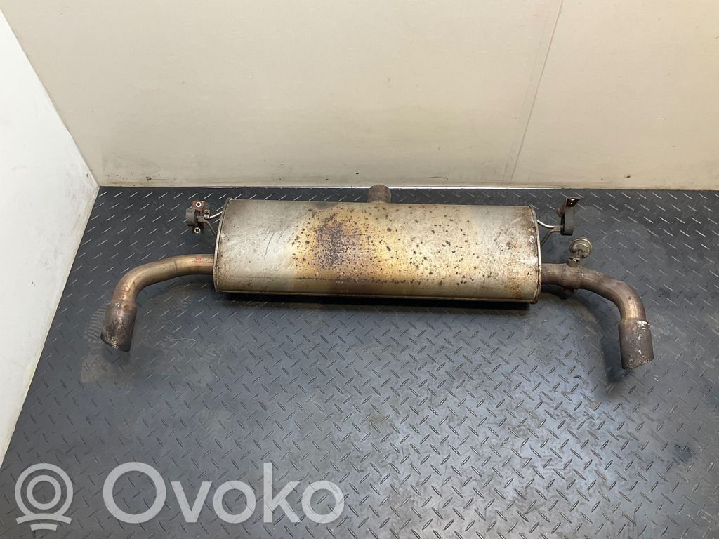 BMW X5 E70 Silenciador del tubo de escape trasero 