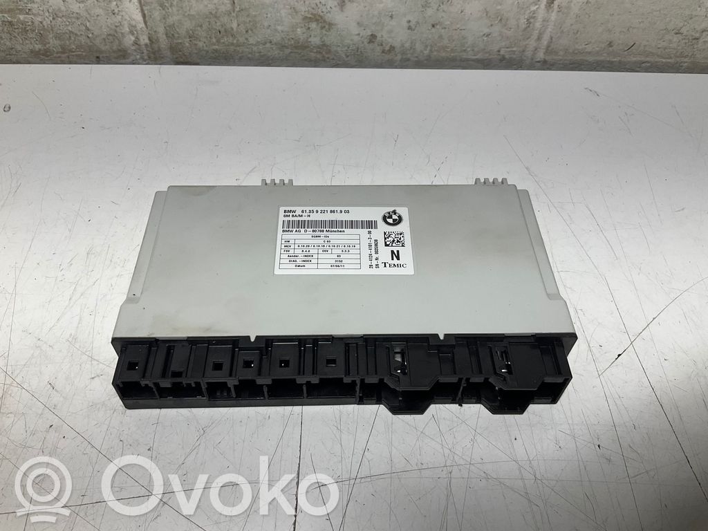 BMW X5 E70 Unidad de control del asiento 