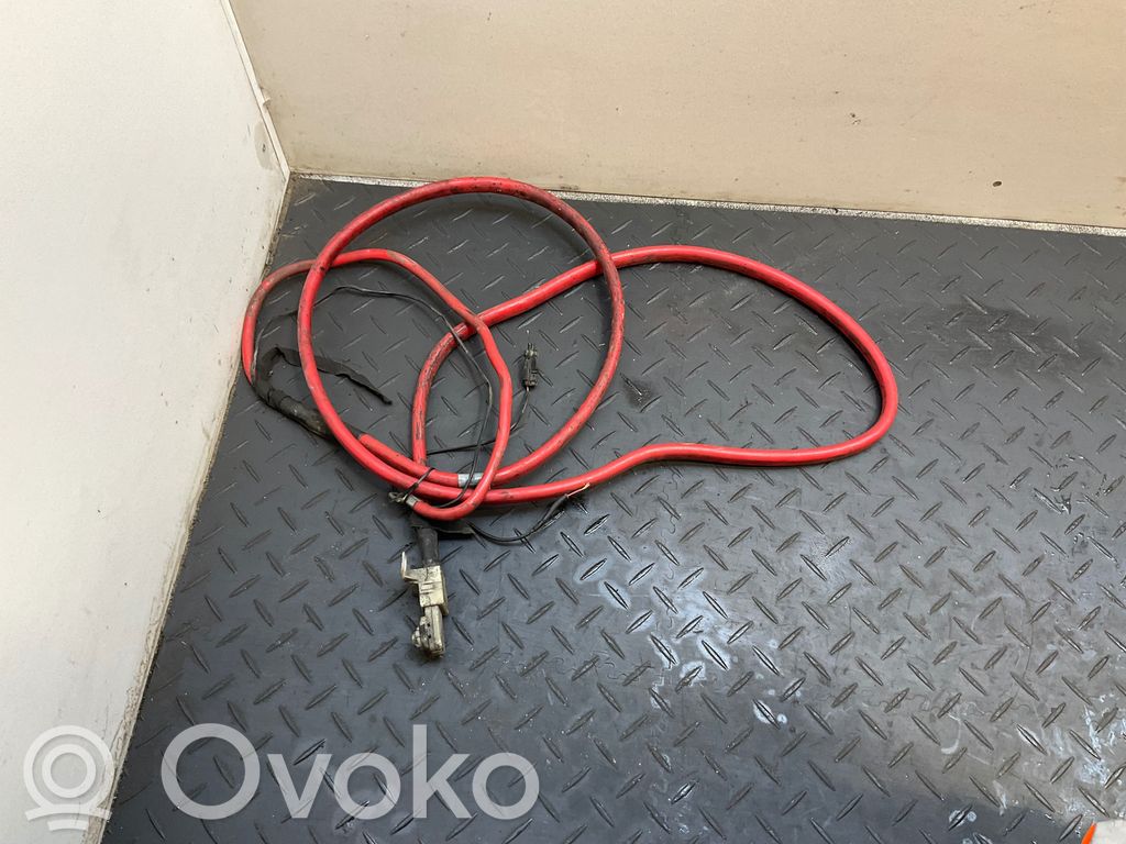 BMW 5 E60 E61 Pliusinis laidas (akumuliatoriaus) 