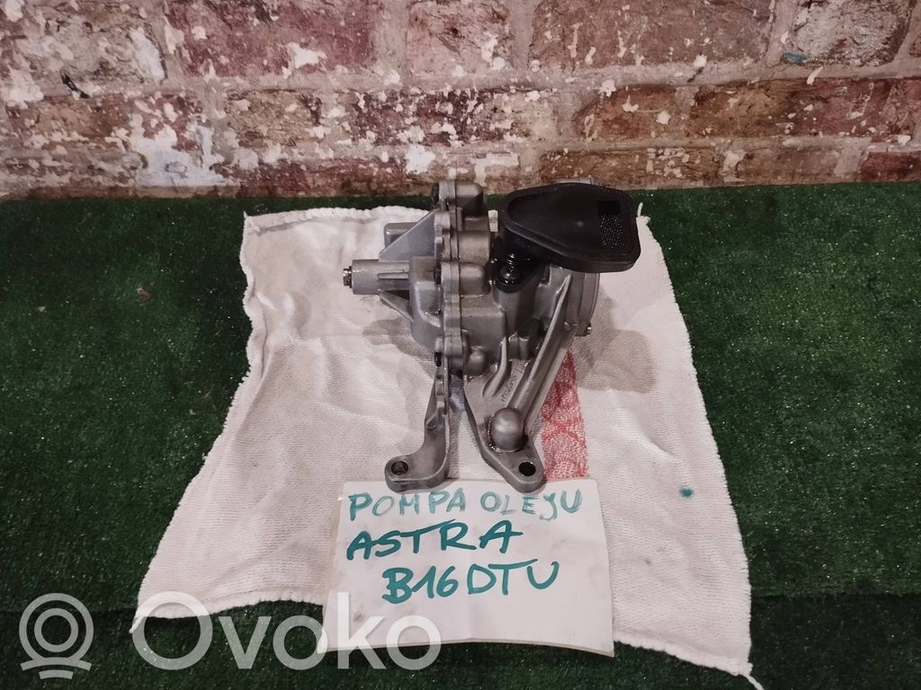 Opel Astra K Öljypumppu 