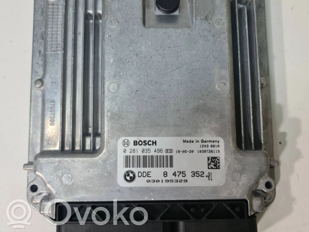 Engine control unit/module   8475352,030195329,0281035496