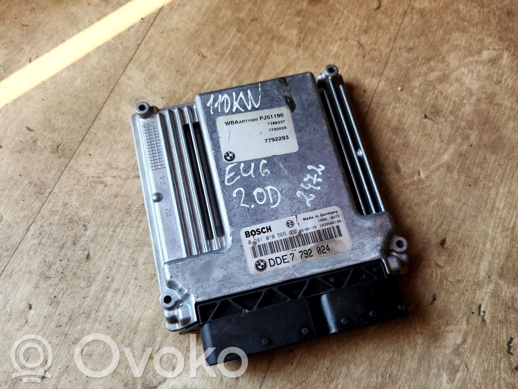 Engine control unit/module   7792293,7792024,0281010565