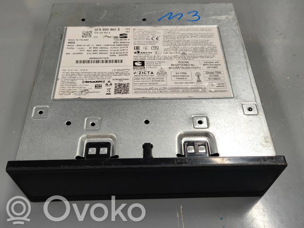 Seat Leon IV Stacja multimedialna GPS / CD / DVD 