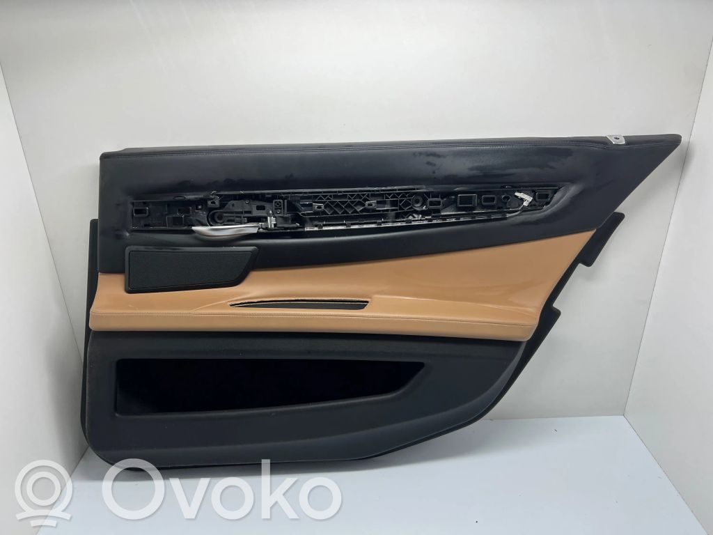 BMW 7 F01 F02 F03 F04 Boczki / Poszycie drzwi tylnych 