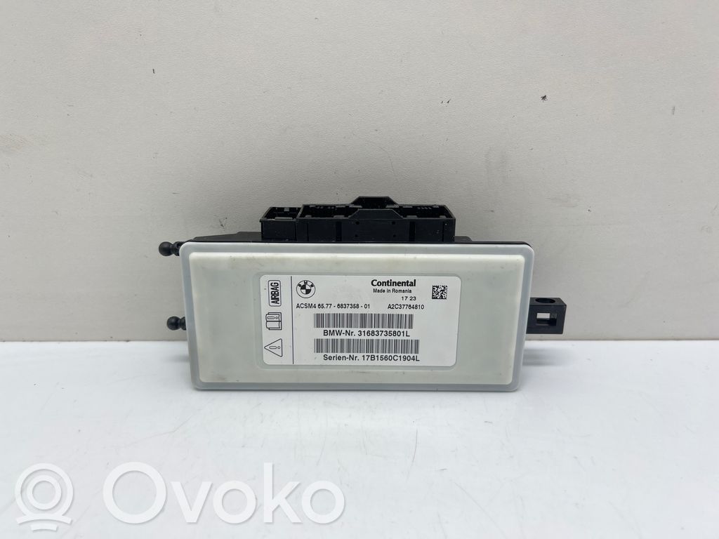 Sterownik / Moduł Airbag   6837358