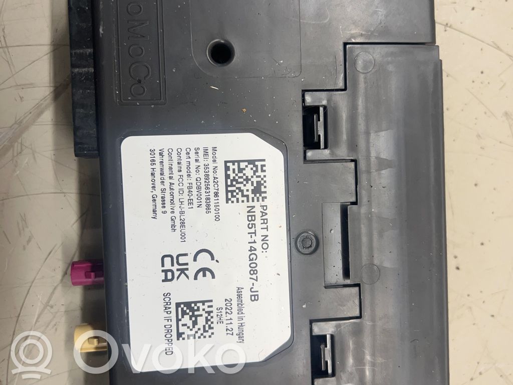 Ford Puma Bluetooth control unit module 