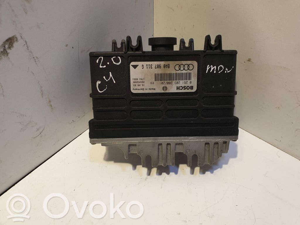 Engine control unit/module   0261203200,8A0907311G,0261203201