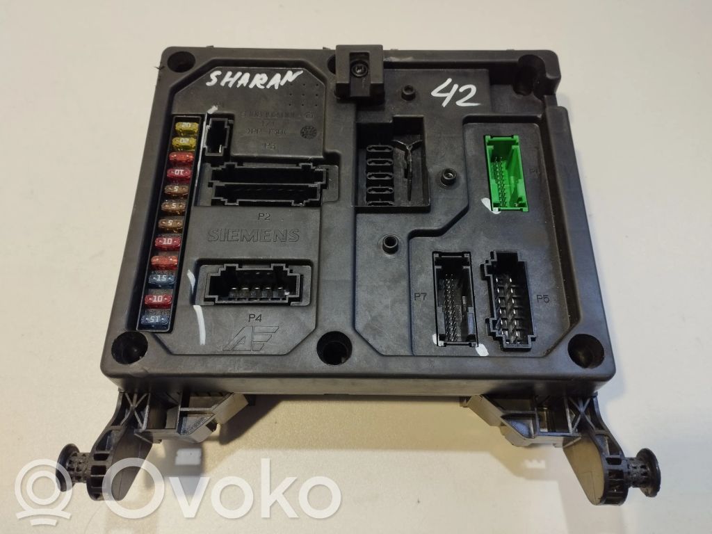Volkswagen Sharan Juego de caja de fusibles 