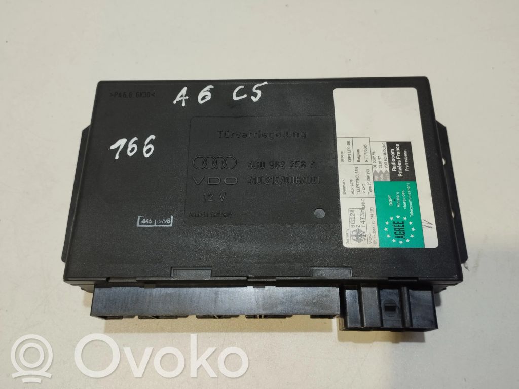 Audi A6 S6 C5 4B Mukavuusmoduuli 