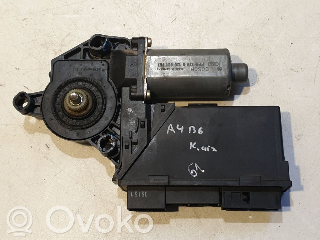 Audi A4 S4 B6 8E 8H Silniczek podnoszenia szyby drzwi tylnych 