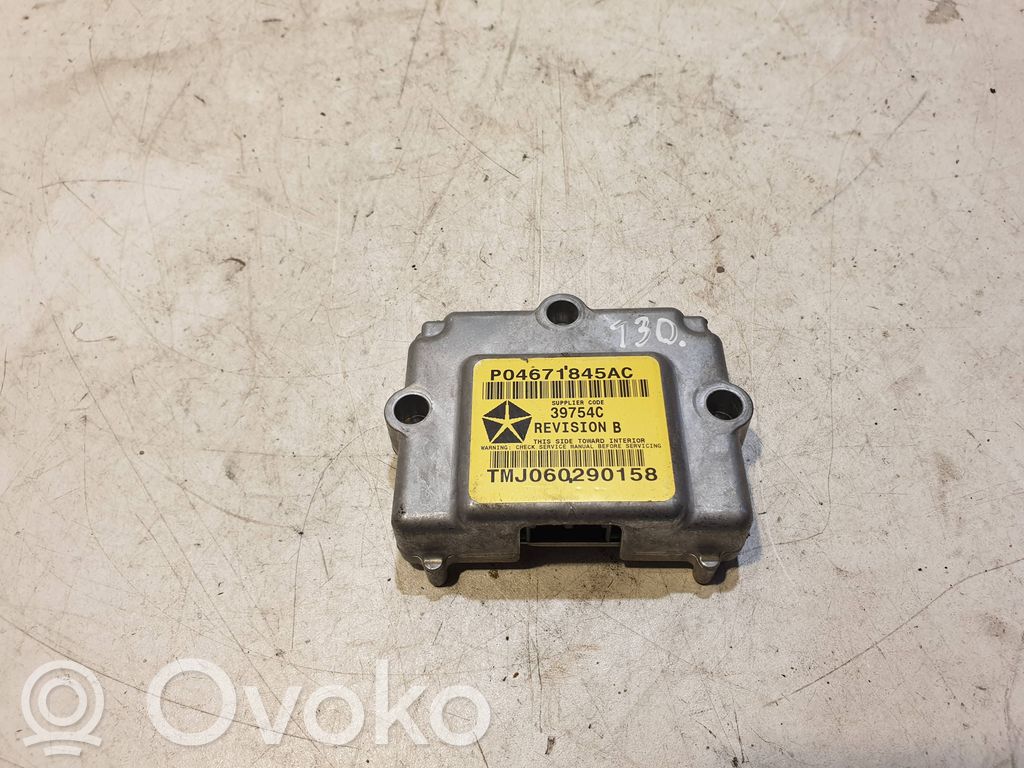 Chrysler PT Cruiser Sensor impacto/accidente para activar Airbag 
