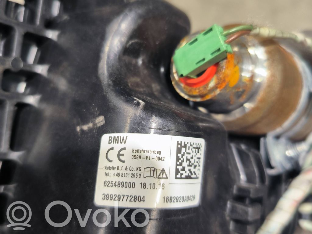 BMW 7 G11 G12 Poduszka powietrzna Airbag pasażera 