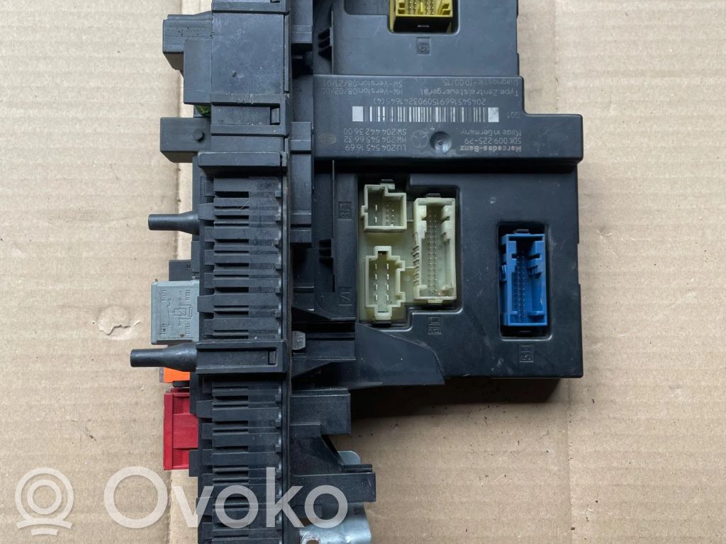 Mercedes-Benz C W204 SAM control unit 