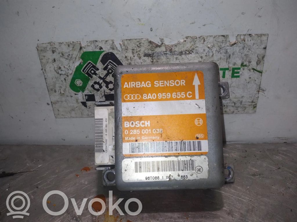 Airbag control unit/module   8A0959655C,CENTRALITAAIRBAG