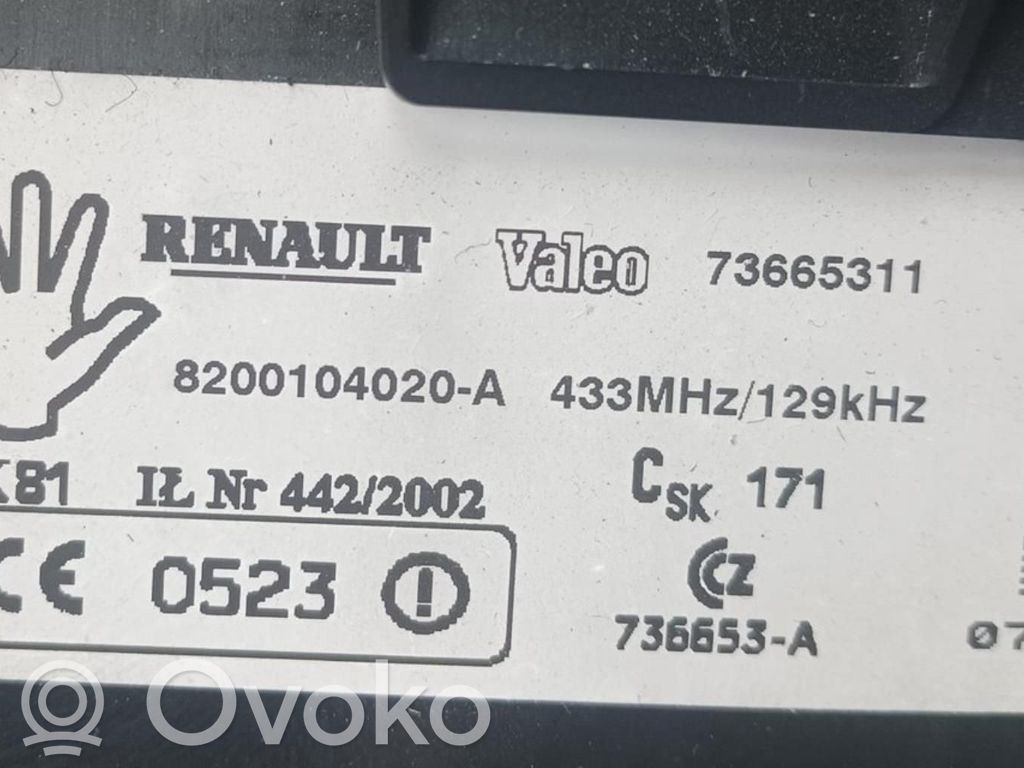 Renault Espace IV Virtalukko 