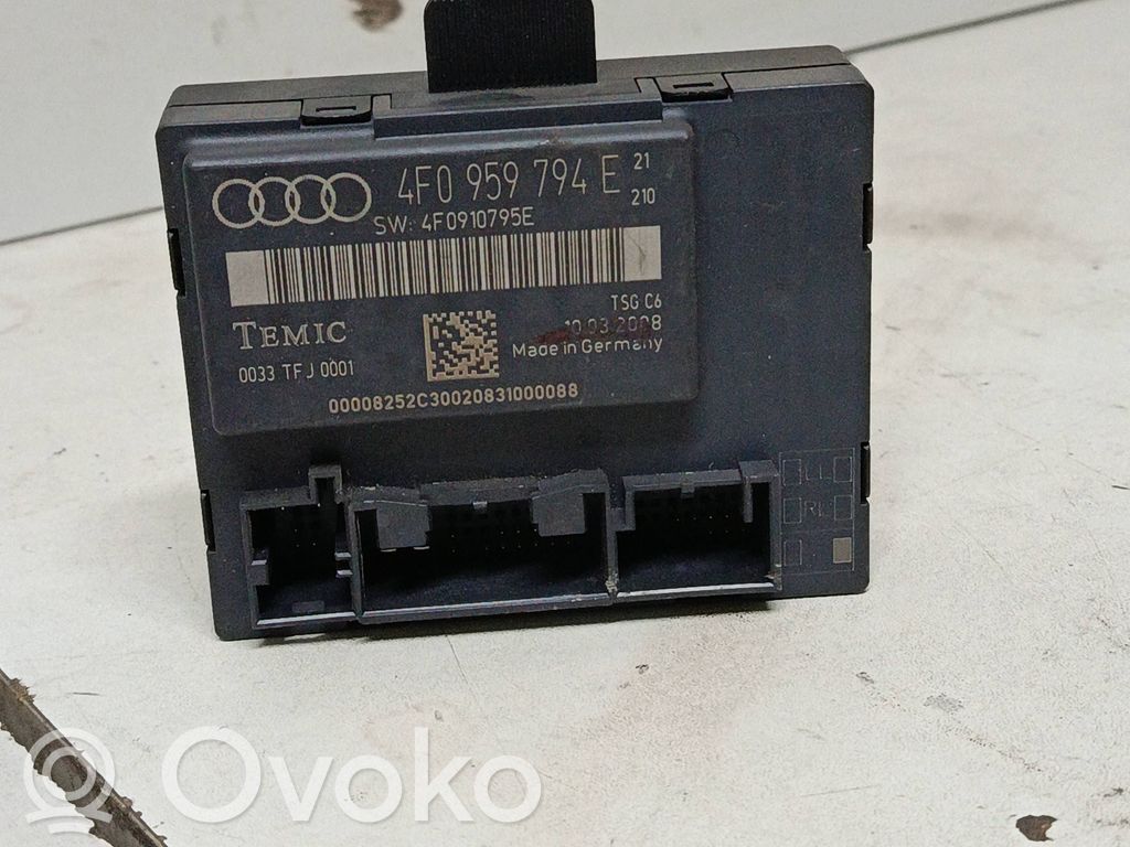 Unidad de control/módulo de la puerta   4F0959794E,4F0910795E,10032008