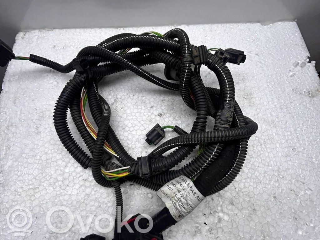 Citroen C4 II Cableado del sensor de aparcamiento (PDC) 