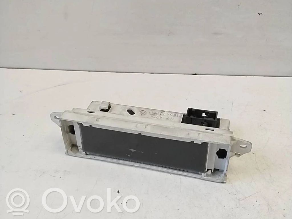 Peugeot 307 Screen/display/small screen 
