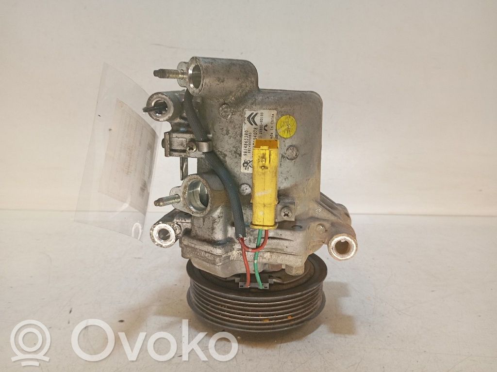 Air conditioning (A/C) compressor (pump)   9814865380,1617989180,1636462980,1638946180,95527150,9676011680,9806599380,9808860080,9810349980,9814865380,9814865680,9830148880,9830148980,JSR11T601088,JSR11T602078,JSR11T604078,SU001A7274,SU001A7752