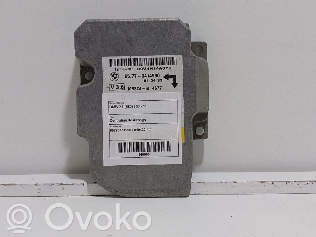 Airbag control unit/module   65773414990,010433