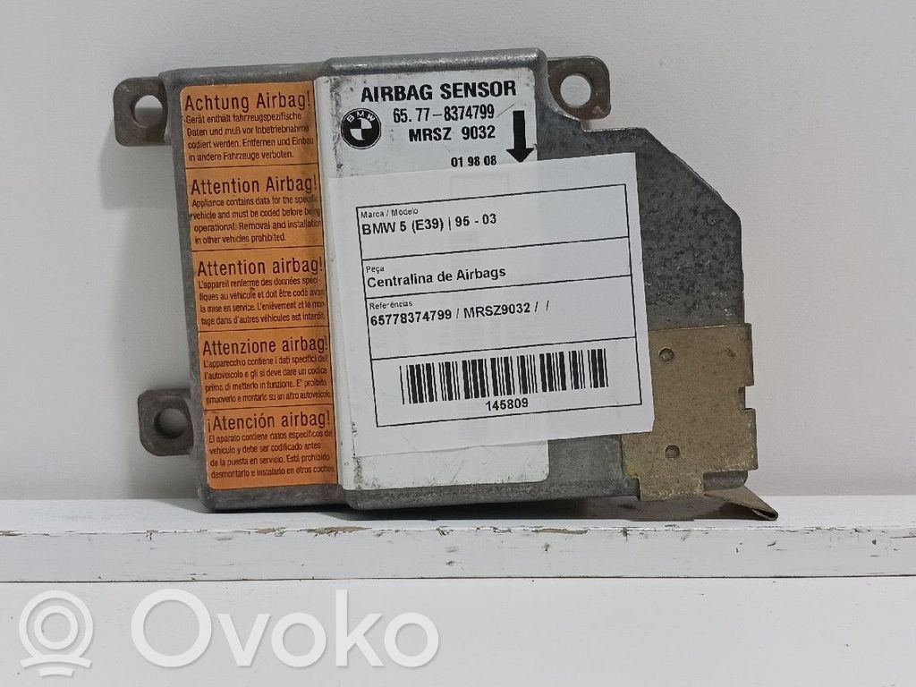 Airbag control unit/module   65778374799,MRSZ9032