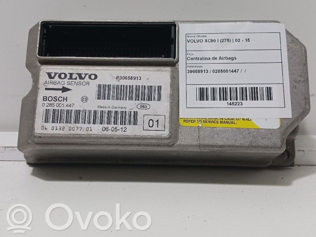 Airbag control unit/module   30658913,0285001447