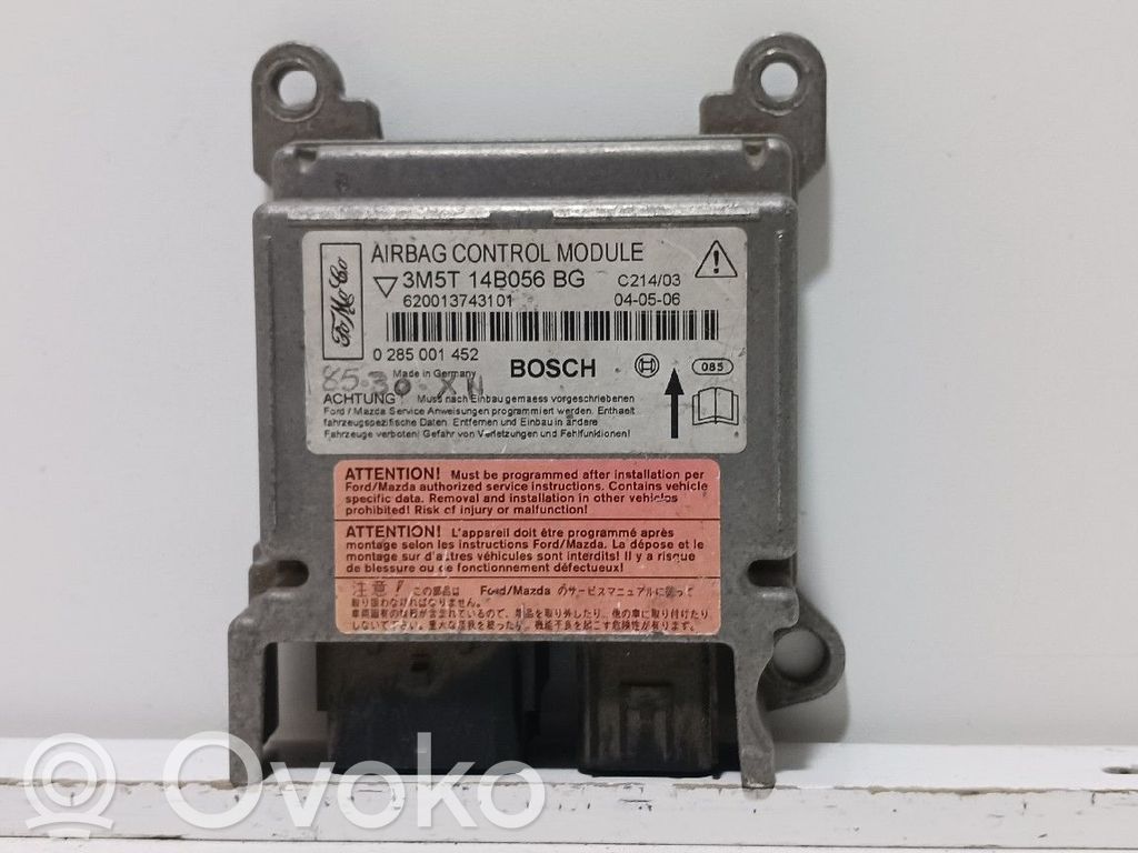 Airbag control unit/module   3M5T14B056BG,0285001452