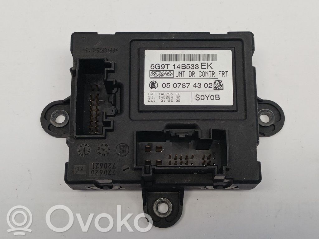 Unidad de control/módulo de la puerta   6G9T14B533EK