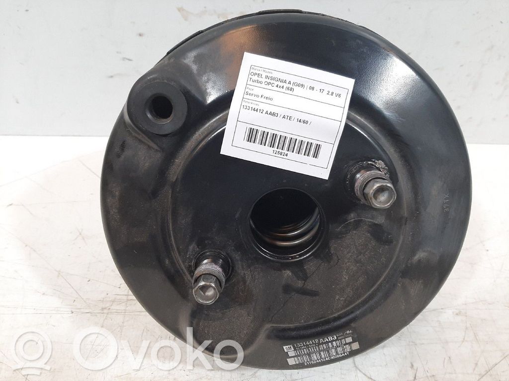 Opel Insignia A Brake booster 