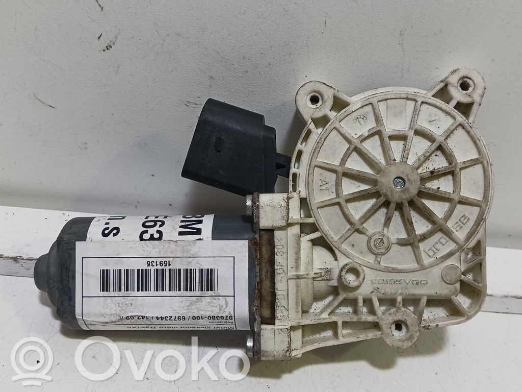 BMW 6 E63 E64 Motorino alzacristalli della portiera posteriore 