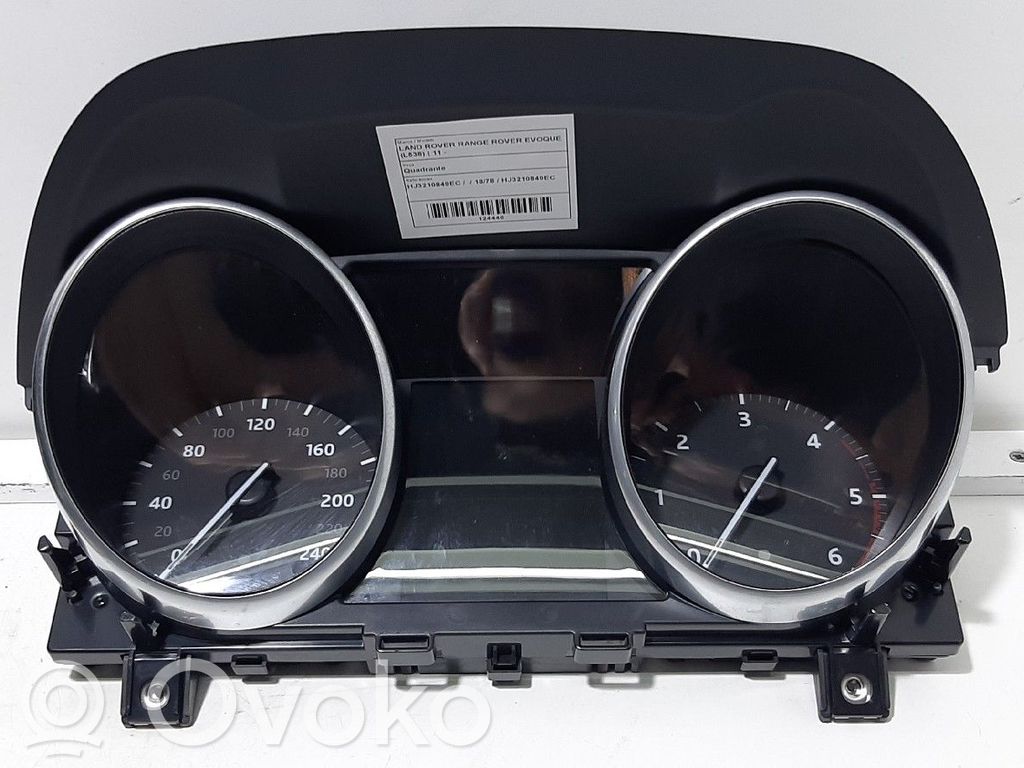 Land Rover Range Rover Evoque L538 Velocímetro (tablero de instrumentos) 