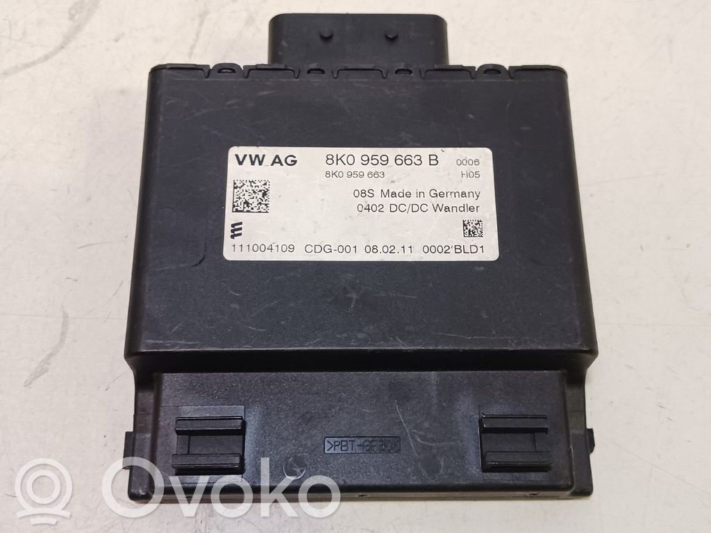Audi A5 Sportback 8TA Other control units/modules 