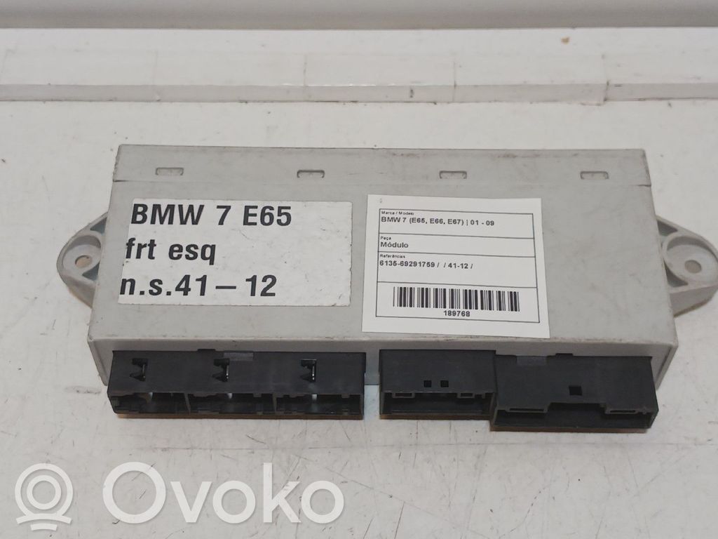 BMW 7 E65 E66 Other control units/modules 