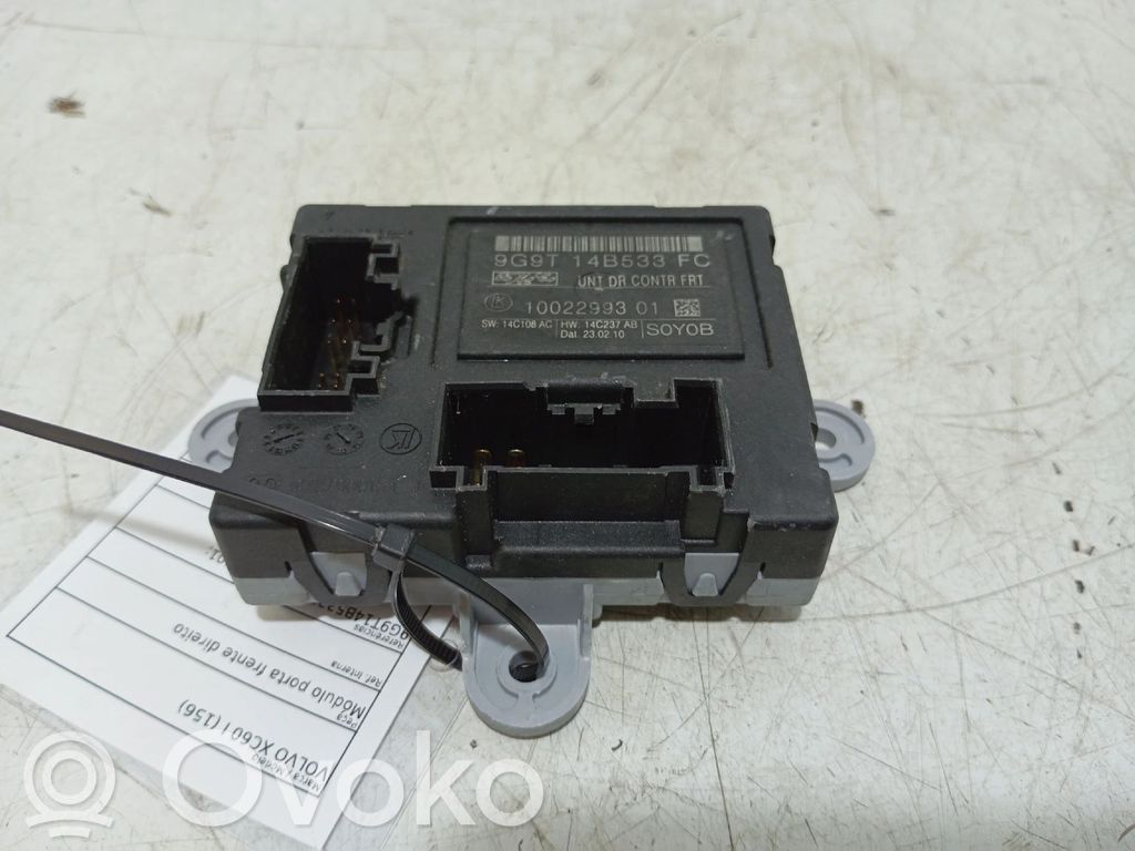 Unidad de control/módulo de la puerta   9G9T14B533FC,1002299301