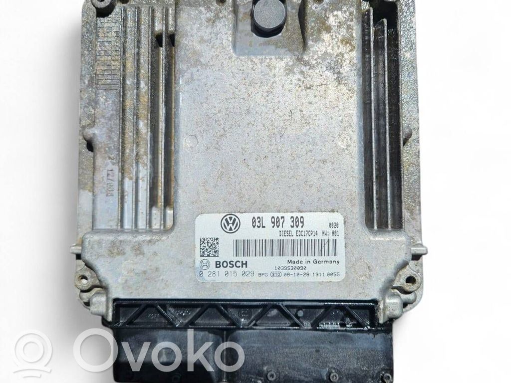 Engine control unit/module   0281015029,03L907309,1039S30090