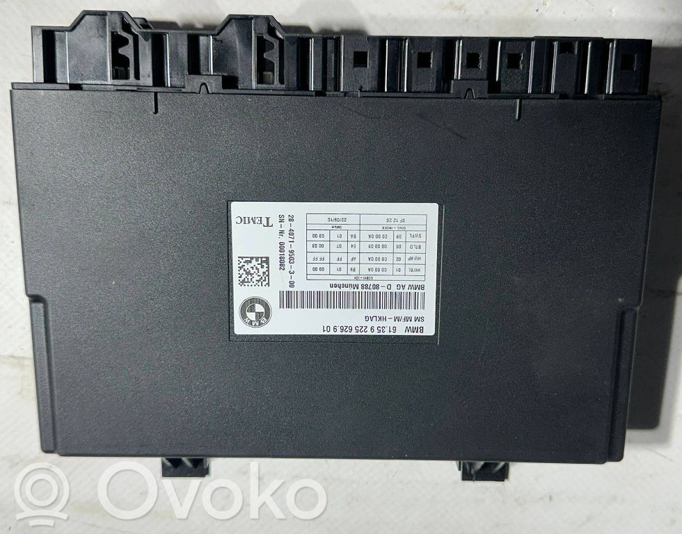 BMW 5 GT F07 Module de commande de siège 