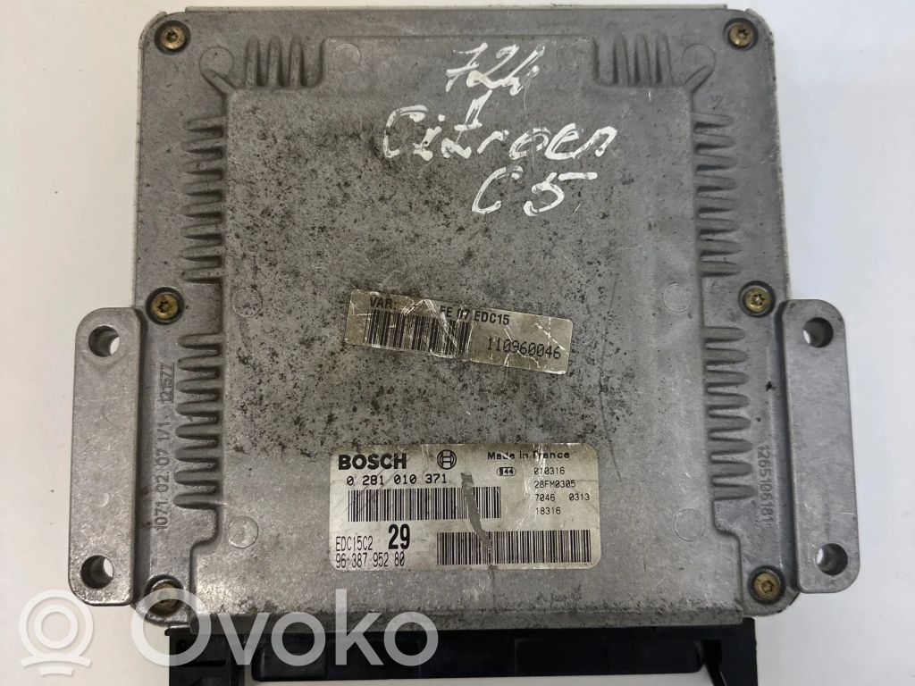 Citroen C5 Engine control unit/module 