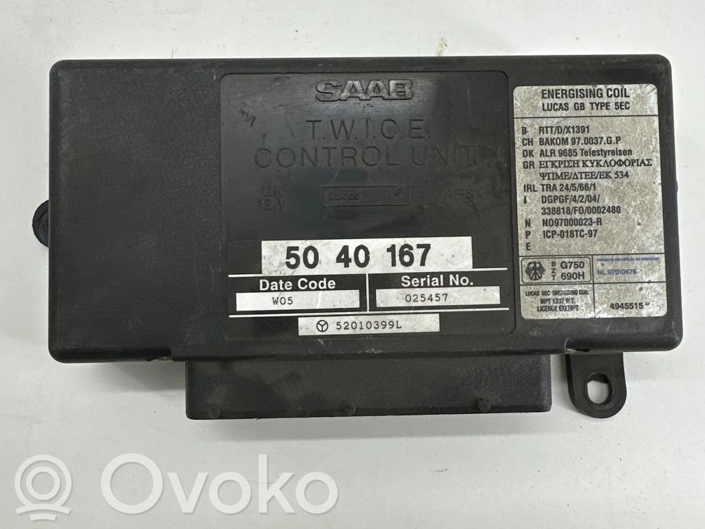 Saab 9-5 Comfort/convenience module 