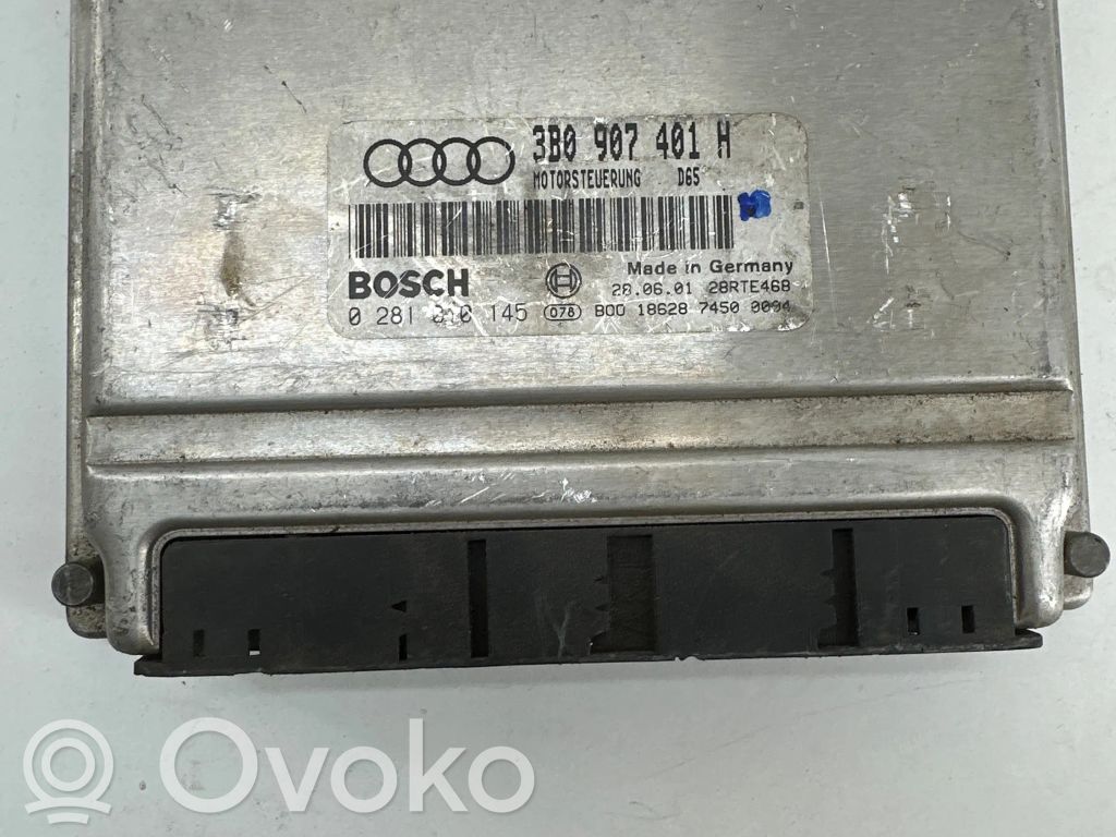 Engine control unit/module   3B0907401H,0281010145,28RTE468