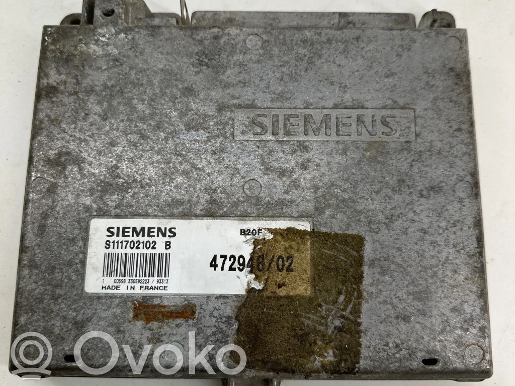Volvo 480 Engine control unit/module 