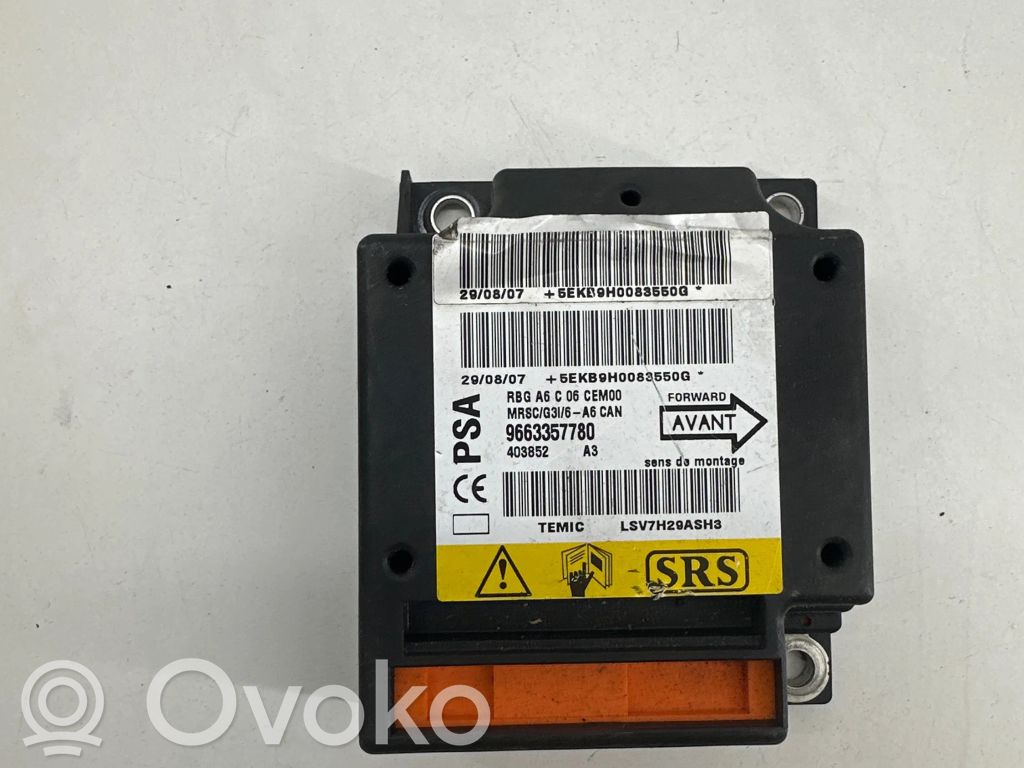 Citroen C2 Airbag set 