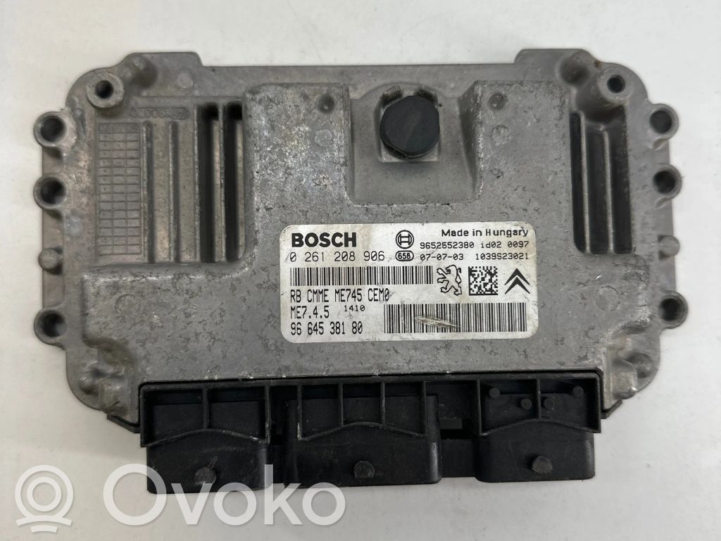 Citroen C2 Engine control unit/module 