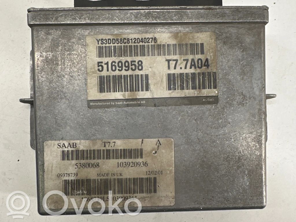 Saab 9-3 Ver1 Engine control unit/module 