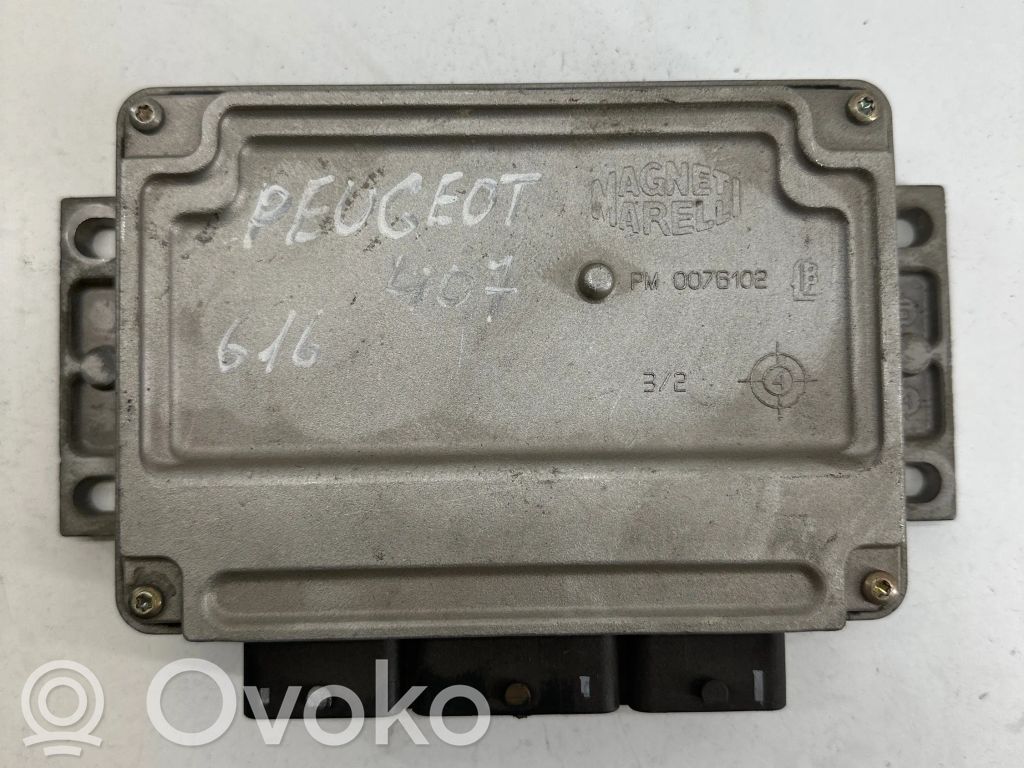 Peugeot 407 Engine control unit/module 
