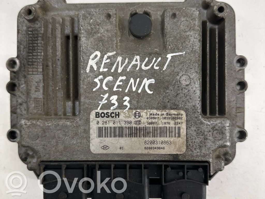 Renault Scenic II -  Grand scenic II Engine control unit/module 